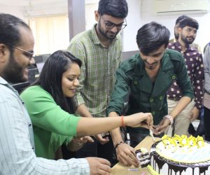 Birthday celebration at Latitude Technolabs